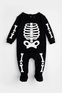 Skeleton Print Sleeper