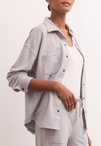Work From Home Modal Shirt Jacket