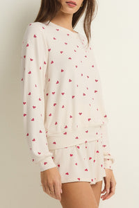 Be Mine Heart Longsleeve Top