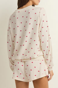 Be Mine Heart Longsleeve Top