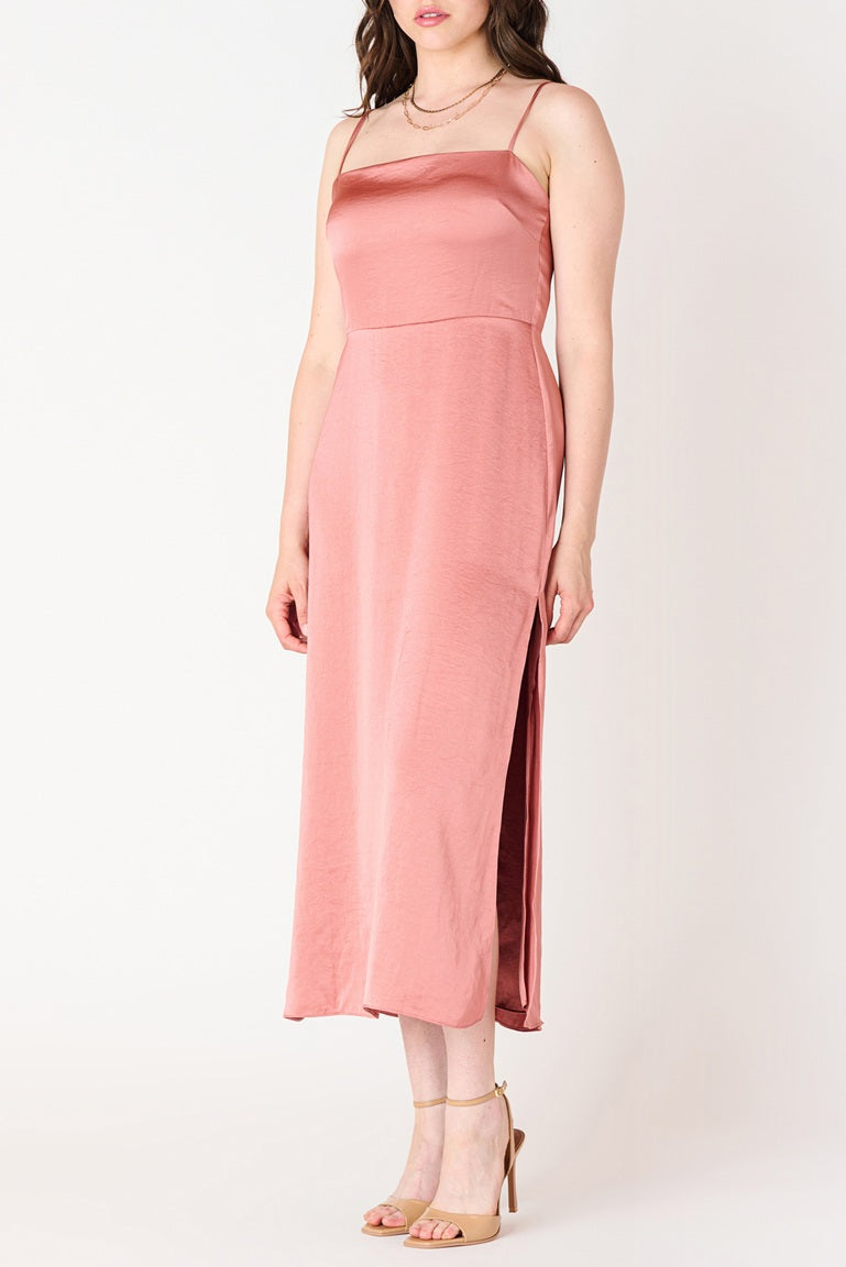 Square Neck Midi Dress