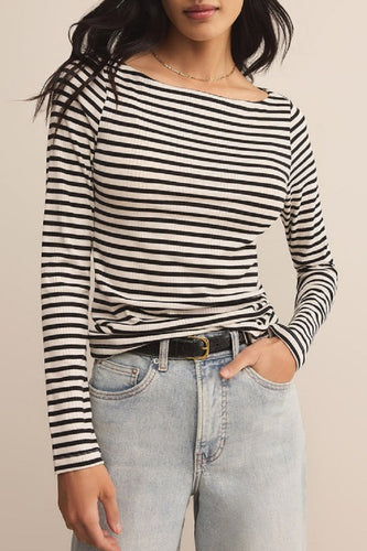 Pristine Striped Tee