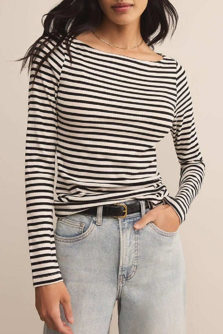 Pristine Striped Tee
