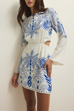 Tahina Palm Mini Dress