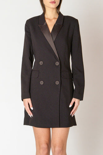 Double Breasted Blazer Dress