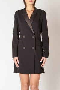 Double Breasted Blazer Dress
