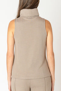 Sleeveless Turtleneck