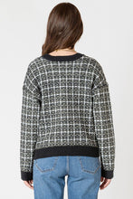 Tweed Texture Cardigan