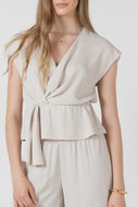 Drapey Wrap Top