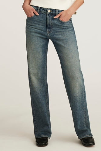 Taylor High Rise Straight Leg Jeans