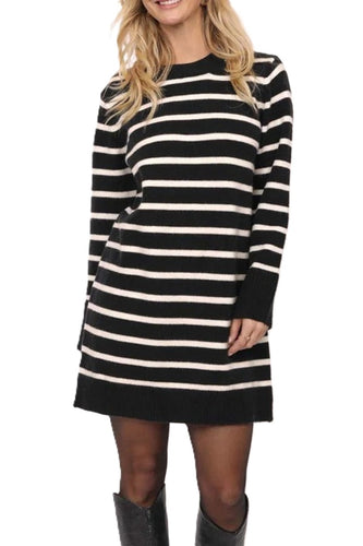 Striped Sweater Dress