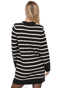 Striped Sweater Dress