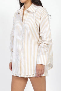 Striped Button Up
