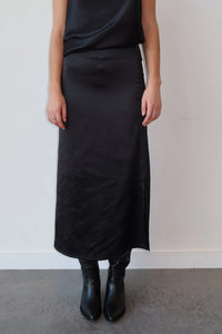 Satin Maxi Skirt