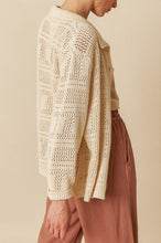 Crochet Knit Shirt