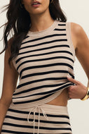 Emori Striped Muscle Tank
