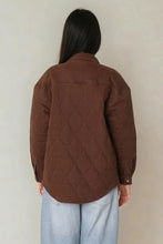 Leni Quilted Brushed Cotton Coat