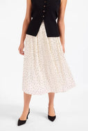 Letters Home Pleated Maxi Skirt