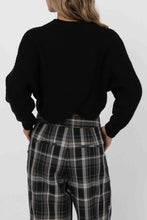 Overlap Back Knit Sweater