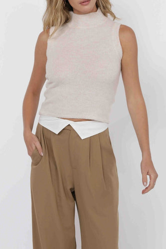 Turtleneck Sweater Tank