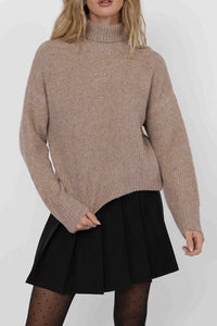 Rollneck Knit Sweater