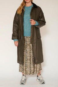 Long Button-Up Coat