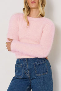 Irena Fluffy Knit Sweater