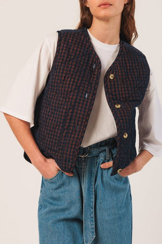 Quilted Corduroy Vest