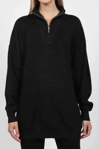 NYBF Half Zip Sweater