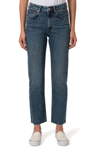 New York High Rise Straight Leg Jean