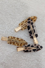 2-Pk Hair Clip - Leopard (2 Colours)