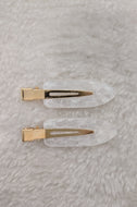 2-Pk Hair Clip (10 Colours)