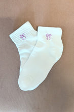 Crew Sock w/ Bow (4 Colours)