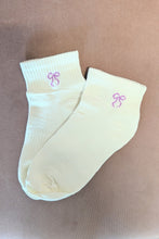 Crew Sock w/ Bow (4 Colours)
