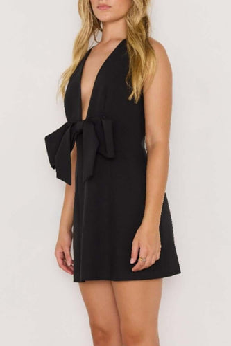 Romy Bow Front Mini Dress