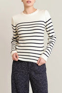 Stripe Sweater Top