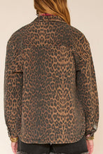 Venutia Leopard Print Jacket