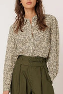 Vintage Floral Blouse