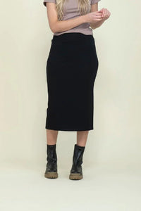 Erin Fleece Midi Skirt