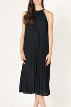 Halter Pleated Dress
