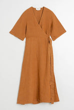 Crossover Linen Dress (2 Colours)