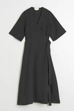 Crossover Linen Dress (2 Colours)