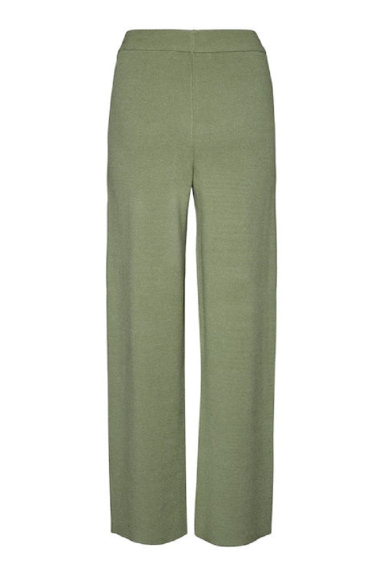 Wide Leg Knit Trouser