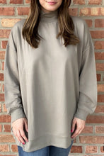Mock Neck Sweatshirt