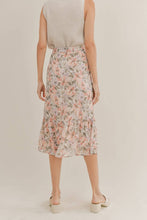 Dune Flowers Midi Skirt