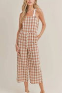 Texas Checkered Overall