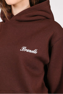 Brunette Embroidered Classic Hoodie