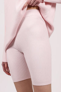 Ribbed Biker Short