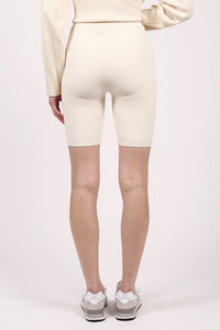Ribbed Biker Short