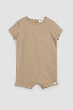 Latte Jersey Romper